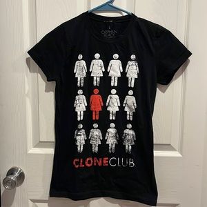 Orphan Black Clone Club graphic tee from Hot Topic